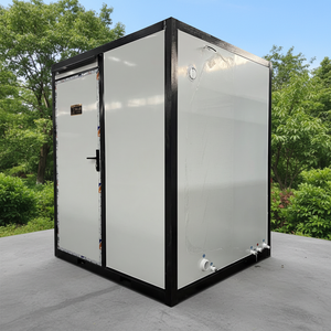 Salle de bain mobile extensible de haute qualité, préfabriquée, portable, avec douche, pour maison, appartement, en panneaux sandwich - Product Image 1