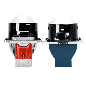 Fankai D1 60W Faros LED de Aluminio Aeronáutico de Alta Potencia con Doble Lente Proyector Bi-xenón Integrada de Luz Alta y Baja - Product Image 4