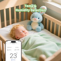 Moniteur bébé intelligent sans fil 2.4G avec affichage 4.3 pouces 1080p Vision nocturne Hd détection des pleurs Parler dans les deux sens Application gratuite