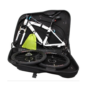 Saco personalizado de quadro de bicicleta de viagem, caixa dura com rodas de eva preta da estrada - Product Image 2
