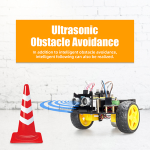 Tscinbuny 2WD lập trình mini xe thông minh Robot Kit STEM giáo dục dự án cho các trường học trẻ em - Product Image 2