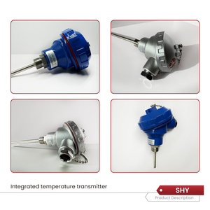 Hochpräziser Integrierter Temperaturtransmitter Edelstahl RTD-Sensor Sonde Thermischer Widerstand Temperatur-Thermoelement - Product Image 3