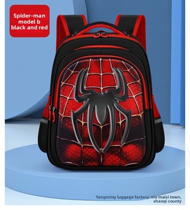 C A p t A i n nhện nhẹ Oxford S P I D E r-man 3D thiết kế phim hoạt hình học sinh tiểu học Ba lô có cột sống - Product Image 2