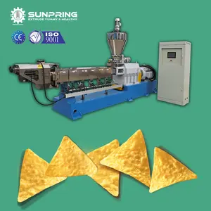 SUNPRING Corn Chips Extruder Doritos Chips Machinery
