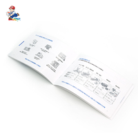 Brochure personnalisée agrafée pour salon professionnel, catalogue d'entreprise, pages de présentation, impression numérique sur mesure, papier de format personnalisé