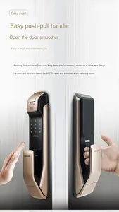 <span class=keywords><strong>Cerradura</strong></span> <span class=keywords><strong>de</strong></span> <span class=keywords><strong>Puerta</strong></span> Antirrobo para el Hogar DP728 para la Marca <span class=keywords><strong>Samsung</strong></span>, Aleación <span class=keywords><strong>de</strong></span> Aluminio, Contraseña <span class=keywords><strong>de</strong></span> Huella Digital, <span class=keywords><strong>Cerradura</strong></span> Electrónica Digital Inteligente - Product Image 4