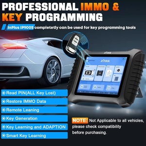 XTOOL IP900S Scanner OBD2 Outil de diagnostic automobile <span class=keywords><strong>Carte</strong></span> topologique Test bidirectionnel Codage ECU Programmeur de clés IMMO CAN FD DoIP - Product Image 2