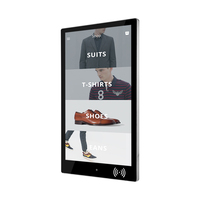 Nouvel écran publicitaire numérique vertical Android RFID de 21,5 pouces pour l'intérieur, avec écran tactile, pour la vente au détail