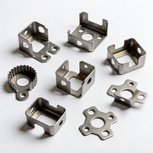 Komponen Stamping Logam Presisi Buatan Khusus, Komponen Stamping Baja Karbon & Aluminium, Kontak Pegas 65Mn - Product Image 2