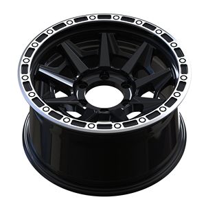 Cerchi in Lega da 17 Pollici 10H/6H/8H PCD114.3-165.1 ET-15 CB71.6 Nero Opaco per Fuoristrada 4X4 SUV Camion Pickup OEM Ora Disponibili - Product Image 2