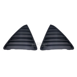 Cubierta de Parachoques con Rejilla Triangular para Ford Focus 2012-2014, Plástico ABS, Moldura para Luz Antiniebla Delantera - Product Image 1