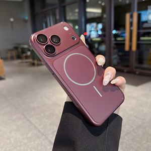 เคสโทรศัพท์แม่เหล็กเคลือบไฟฟ้า ใช้ได้กับ iPhone 18/17 Pro Max พร้อมตัวป้องกันเลนส์ สำหรับ iPhone 16/15 เคสกันกระแทก - Product Image 4