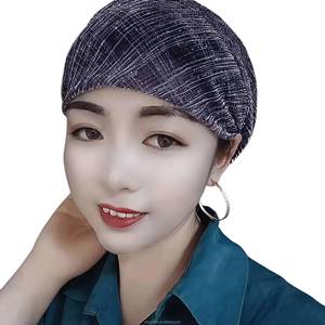 YASEEN Well-Designed Women's Mesh <b>Headband</b> Turban Hat Fashionable Muslim Headscarf Breathable Eco-Friendly Suitable for All - Product Image 1