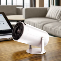 Mini projecteur vidéo Android HY300 4K, 1200 lumens, batterie intégrée, WiFi sans fil, LED portable, Full HD, Smart Mirror