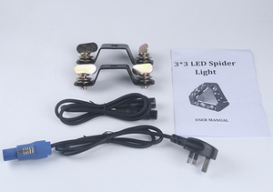 <span class=keywords><strong>9</strong></span> đầu x <span class=keywords><strong>12W</strong></span> 4in1 RGB tam giác Spider chùm dẫn di chuyển đầu ánh sáng DMX512 cho DJ bên thanh giai đoạn trang trí đám cưới - Product Image 5