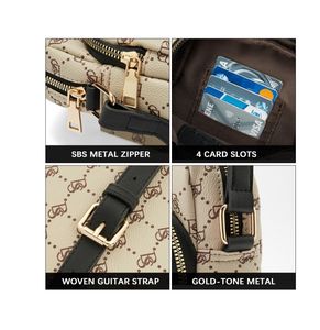 Bolsos cruzados pequeños para mujer, bolso de diseñador con cremallera para teléfono móvil, bolsos de hombro, cartera con ranuras para tarjetas - Product Image 4