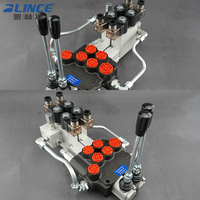 Katup Solenoid Hidrolik Yanmar P80 2P80 Aliran Tinggi 80L/mnt 80LPM untuk Mesin Panen, Kontrol Elektrik, Distributor Hidrolik 12v 24v
