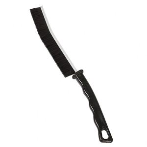 Brosse à crevasses Tdf écologique avec manche en plastique noir et poils en nylon pour le nettoyage de la cuisine - Product Image 3