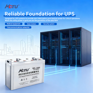 แบตเตอรี่เจลตะกั่วกรดแบบ Deep Cycle 2V1000Ah สำหรับเก็บพลังงาน รถกอล์ฟ ระบบสำรองไฟ (UPS) และแบตเตอรี่ทดแทน - Product Image 5