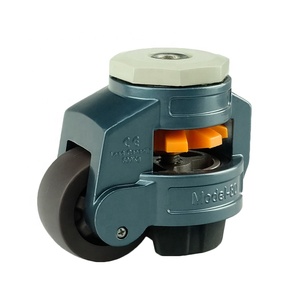 Rodas resistentes do nivelamento resistente do grau da roda giratória resistente da roda - Product Image 4