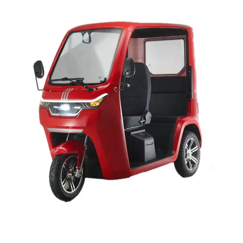 2023 EEC 승인 Tuk Tuk 승객을위한 새로운 하프 오픈 전기 세발 자전거