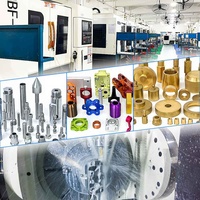 Döndü öğütülmüş kombinasyon işleme kiti Metal parçalar standart olmayan CNC işleme ile hassas bileşenler çok kademeli işleme