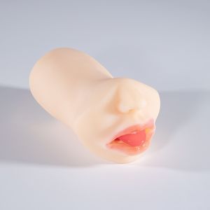 Groothandel Hoge Kwaliteit Zachte Tpe Mannelijke Volwassen Mond En Tong Mannelijke Masturbatie Cup Stimulator Tools Seksspeeltjes Voor Mannen - Product Image 1