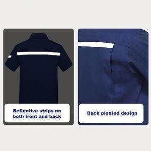 Diseño y Venta al por Mayor de Ropa de Trabajo con Materiales Nuevos, Pantalones de Construcción con Banda Reflectante, Camiseta, Uniforme de Trabajo, Personalización con Logotipo - Product Image 5