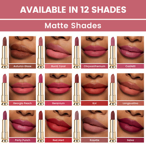 Lápiz Labial Mate de Marca Privada OEM, Acabado Aterciopelado, Resistente al Agua, Larga Duración, Aplicación Suave, Maquillaje Labial Altamente Pigmentado - Product Image 5