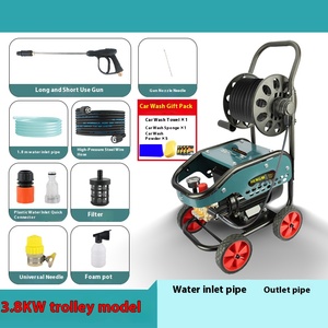 Nuova <span class=keywords><strong>Idropulitrice</strong></span> Elettrica ad Alta Pressione 150 Bar, Macchina Portatile per Lavaggio Auto e Casa - Product Image 2