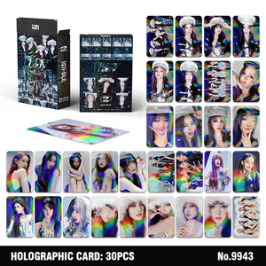 KPOP 30 cartes/boîte <span class=keywords><strong>GIDLE</strong></span> Album ALL Link Star Photo Cards, Cartes LOMO MIYEON YUQI Soyeon Shuhua MINNIE Cartes Laser I-DLE Fans Box Card - Product Image 3