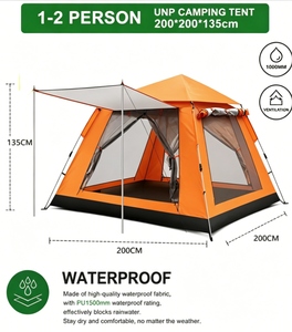 <span class=keywords><strong>Set</strong></span> Completo di Arredamento per Tenda da Campeggio di Lusso con Layout Multi-Scomparto, Ampia Tenda Familiare per Glamping e Resort - Product Image 5