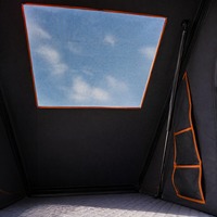 Tenda Atap Mobil Segitiga Aluminium Grosir, Tenda Atas Mobil Otomatis untuk 4 Musim, Cocok untuk SUV 4x4 Berkemah