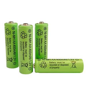 5番号充電式NiMH AA5 1.2V 400mAhバッテリー小型家電おもちゃ用充電式 & 充電式 - Product Image 1