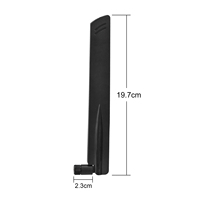 Superbat 2400-2500/5150-7125MHz RP-SMA WiFi 6E antenne double bande 2.4G/5G/6G routeur carte PCIE antenne de carte sans fil