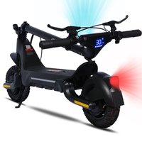 HEZZO 800w 48v 800w*2 F5 elektrikli e-Scooter elektrikli katlanabilir çift motorlu yetişkin elektrikli scooter uygulama kontrollü