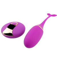 Vibrations-Analplug mit USB-Aufladung, Kabelloser Kaulquappen-Analplug, Ferngesteuerter Fischschwanz-Analplug, Leise und Geräuscharm