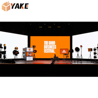 Sistema Completo de Pantalla LED de 5m x 3m, Panel LED de 500x1000mm P2.6 P3.91 P4.81, Telón de Fondo LED para Exteriores, Pantalla LED de Alquiler