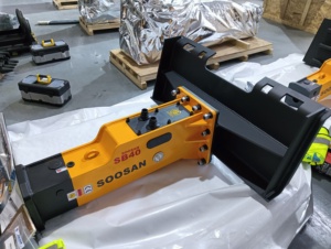 For SB40 Skid Steer Hydraulic Breaker 68mm Chisel Diameter 4.0-7.0 Ton Construction Mining Main Body 295kg 1 Year Warranty - Product Image 2