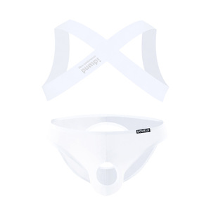 Set di Intimo Sportivo da Uomo Sexy e alla Moda con Spalline Elasticizzate e Aderenti - Product Image 4