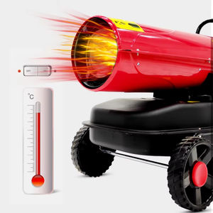 Calentador Diésel Portátil de Alta Resistencia de 135KW, Calentamiento Rápido por <span class=keywords><strong>Aire</strong></span> Forzado Industrial, para Obras de Construcción, Garajes, 220V, PLC, con Rodamientos - Product Image 6