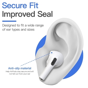 Puntas de silicona a <span class=keywords><strong>precio</strong></span> de fábrica para AirP OD 4 Tapones de silicona Superfinos para <span class=keywords><strong>Apple</strong></span> 6th gen auriculares inalámbricos Airp OD 4 - Product Image 4