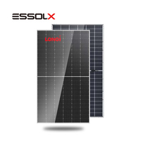 Deye 10kw 3 phases onduleur hybride système d'énergie solaire bifacial 550w longi système de panneaux solaires avec batterie au lithium lifepo4
