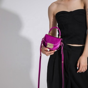 2025 di colore caramella nuova moda in pelle sintetica Mini borse da donna portatili da ragazza borse a tracolla Mini borse per giovani donne - Product Image 2