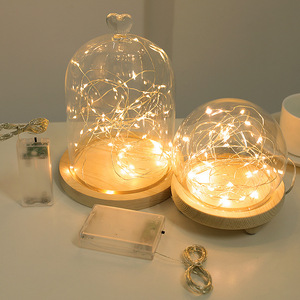 Trong Nhà/Ngoài Trời 10M 100 <span class=keywords><strong>LED</strong></span> Dây Đồng Ánh Sáng Chuỗi Pin Hoạt Động <span class=keywords><strong>Micro</strong></span> <span class=keywords><strong>LED</strong></span> Cổ Tích Giáng Sinh Đảng Trang Trí Đèn - Product Image 2