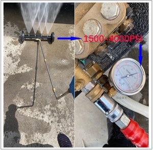 이중 기능 하부 클리너 세척 16 인치 물 빗자루 압력 세척기 세차 중 - Product Image 6