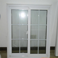 Fenêtre et Porte Coulissantes en PVC/UPVC de Haute Qualité pour Bureau, Intérieur ou Petit Sous-Sol