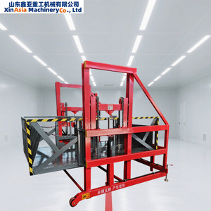 Platform bongkar muat ponsel, bersertifikat CE tahan lama 2T 3T 5T barang angkat beban hidrolik baja mangan Xinya berat - Product Image 2