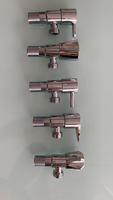 IProSan Salle De Bains Toilette Bassin Eau Deux Trois 3 Voies 45 90 Degrés Double Feu Arco 1/2 Ss Vanne D'angle En Acier Inoxydable