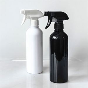 Wholesale <b>Empty</b> <b>Plastic</b> Cosmetic <b>Bottles</b> 500ml Luxury Pet Trigger Spray <b>Bottle</b> Round Shoulder Mouse Spray Head - Product Image 3